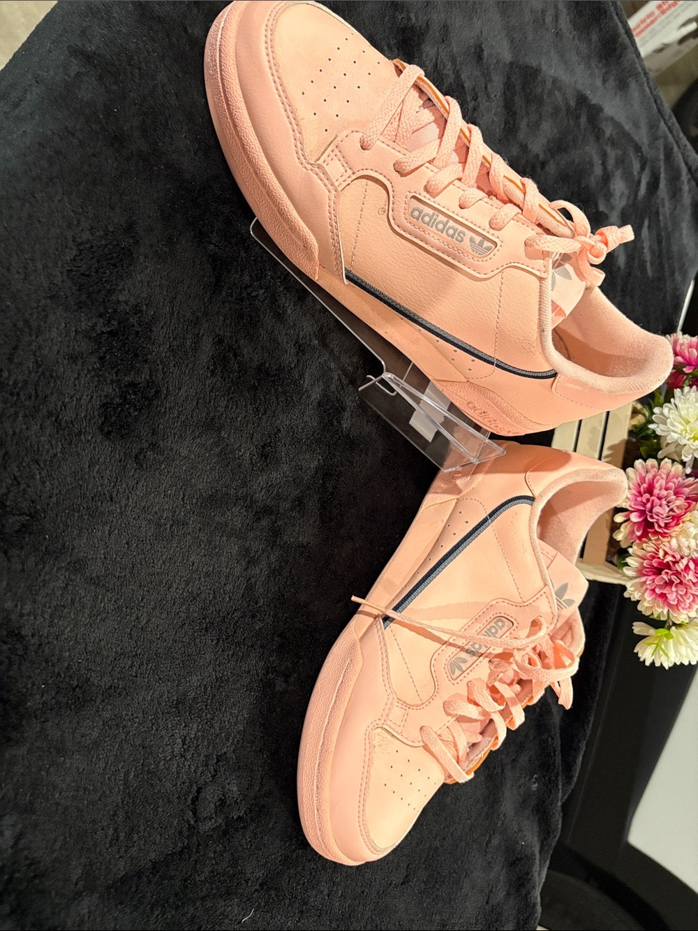 adidas Women’s Peachy Pink Low-Top Sneakers